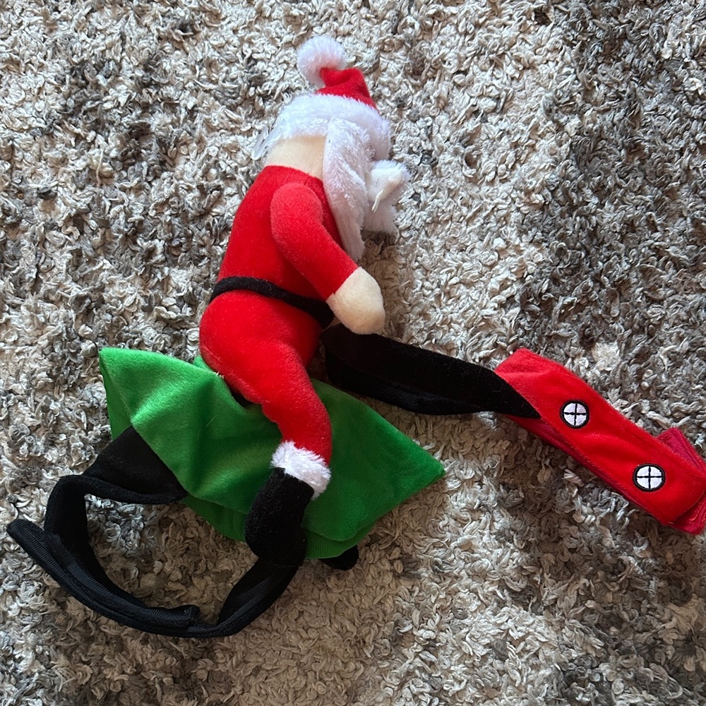 PetSafe Santa Dog Costume - Red, Green, Black